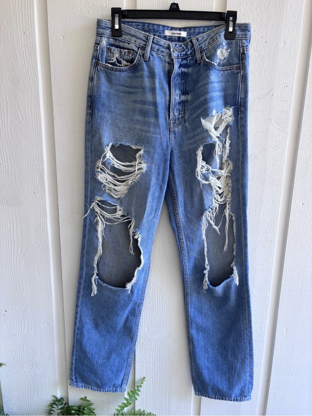 GRLFRND Distressed MICA Jeans
